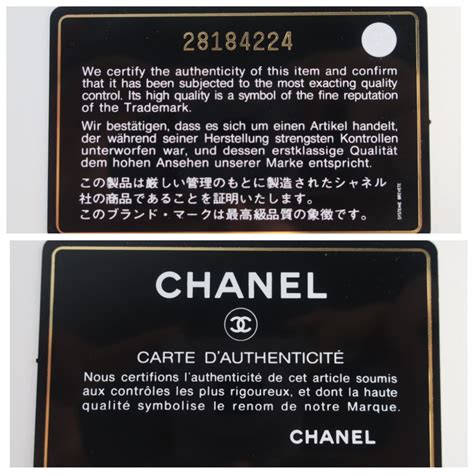 chanel authentic card|chanel date stamp calculator.